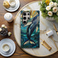 Blue Tide Mosaics Phone Case – Ocean-Inspired Artistry with Everyday Protection