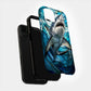 Stained Jaws Phone Case – Ocean Apex Meets Stained Glass Style with Everyday Protection