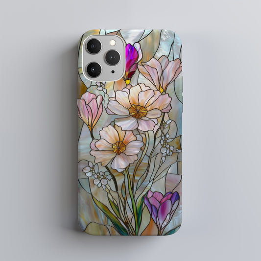 Meadowlight Mosaics Phone Case – Blooming Fields in Artful Glass with Everyday Protection