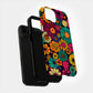 Groovy Bloom Phone Case – Retro Florals with Everyday Protection