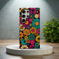 Groovy Bloom Phone Case – Retro Florals with Everyday Protection