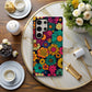 Groovy Bloom Phone Case – Retro Florals with Everyday Protection