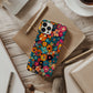 Flowerchild Phone Case – Free-Spirited Florals with Everyday Protection