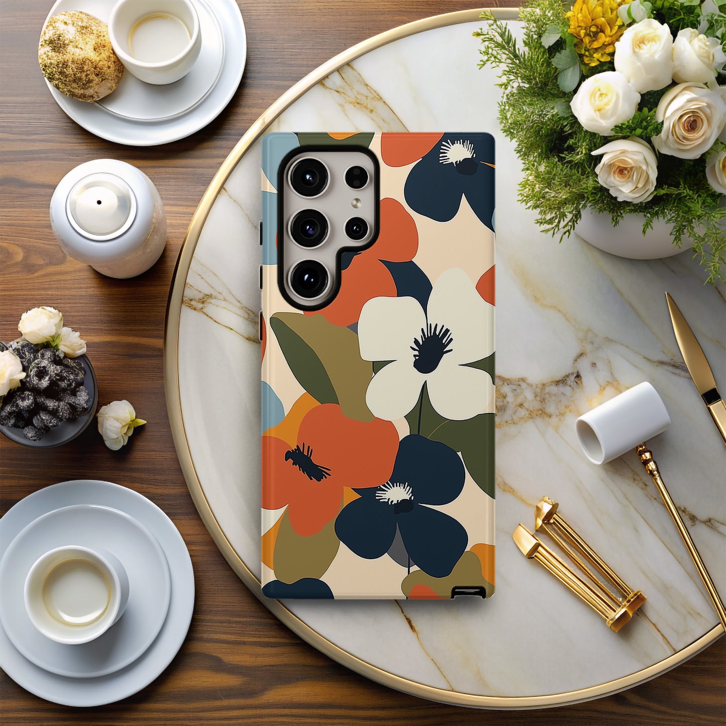 Pastel Petals Phone Case – Soft Florals & Everyday Protection in Bloom