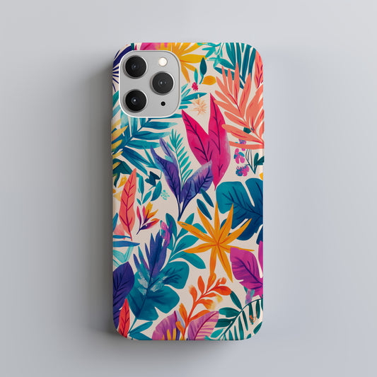 BloomPop Phone Case – Vibrant Florals with a Pop of Personality & Everyday Protection