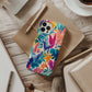BloomPop Phone Case – Vibrant Florals with a Pop of Personality & Everyday Protection