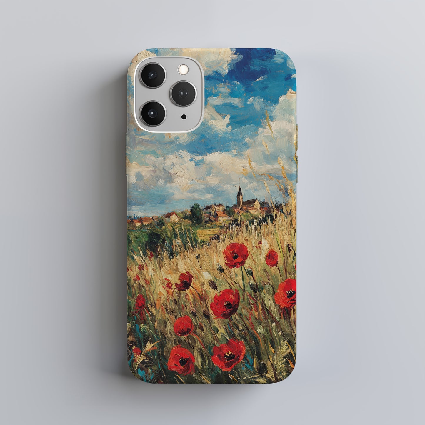 Meadow Impressions Phone Case – Painterly Wildflowers with Everyday Protection