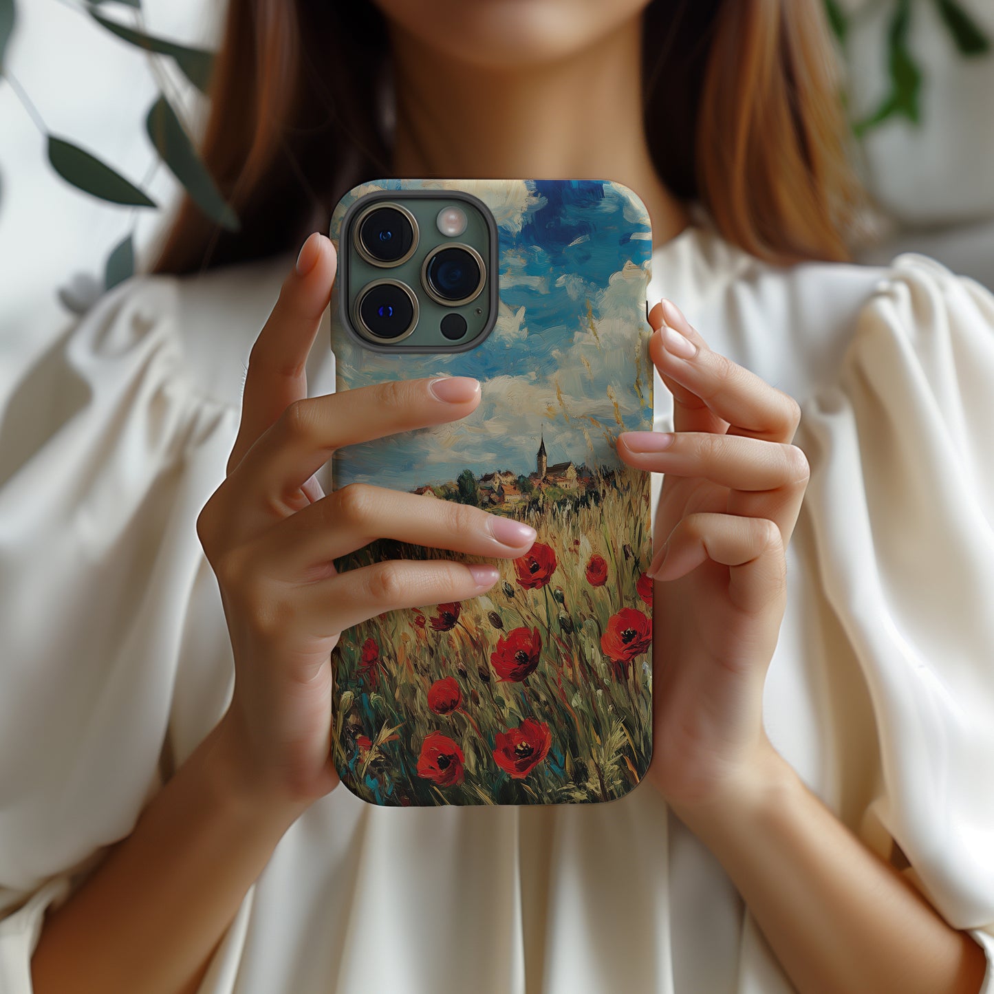 Meadow Impressions Phone Case – Painterly Wildflowers with Everyday Protection