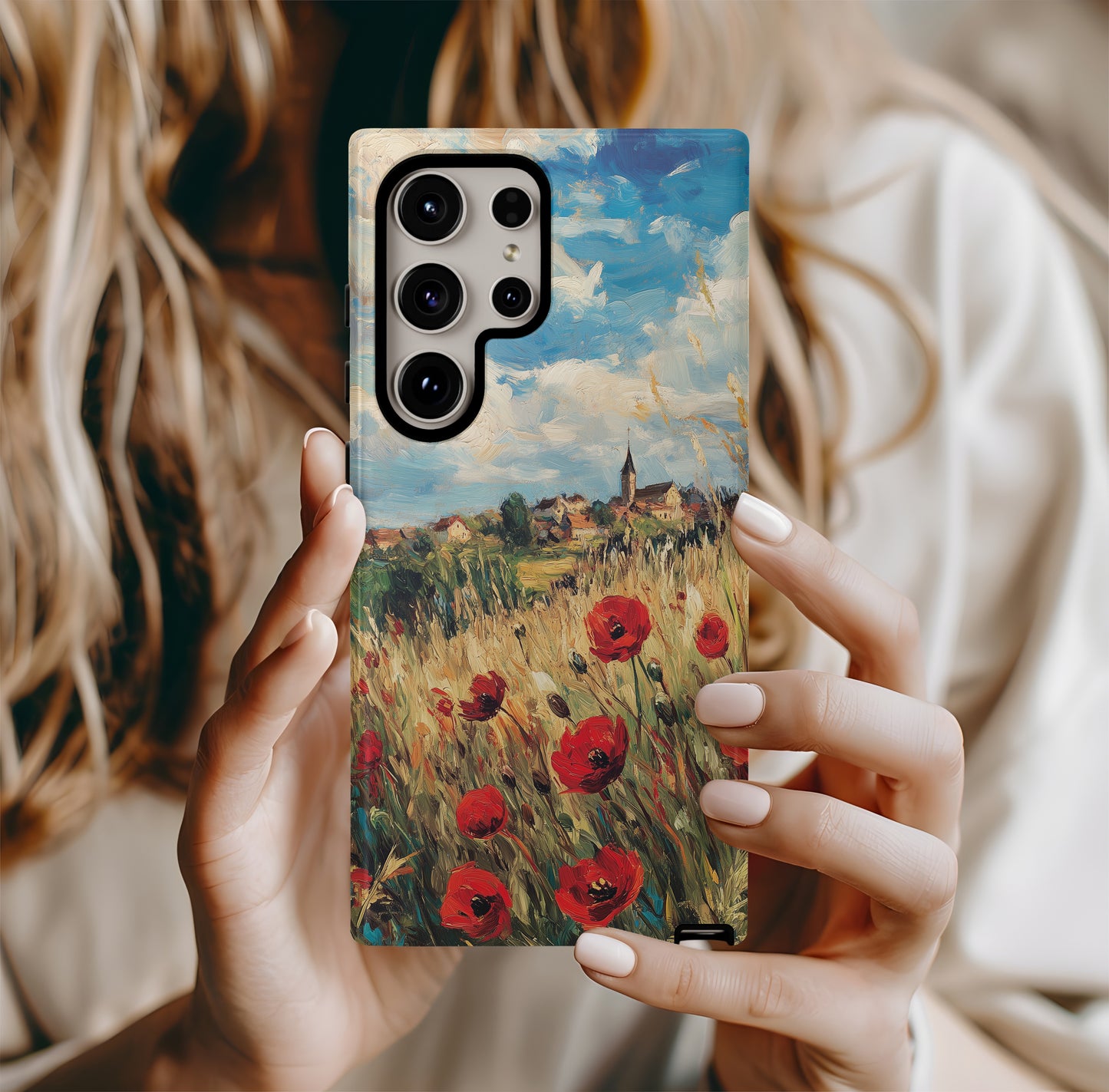 Meadow Impressions Phone Case – Painterly Wildflowers with Everyday Protection