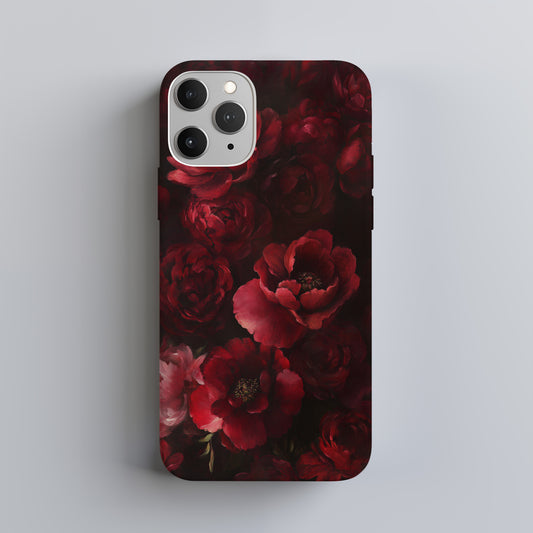 Velvet Bloom Fantasy Phone Case – Lush Florals with Dreamlike Elegance & Everyday Protection