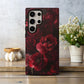 Velvet Bloom Fantasy Phone Case – Lush Florals with Dreamlike Elegance & Everyday Protection