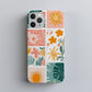 Sunny Squares Phone Case – Retro Sunshine Style with Everyday Protection