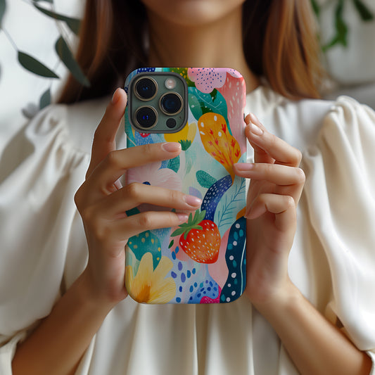 Botanical Daydreams Phone Case – Lush Nature & Soft Whimsy with Everyday Protection
