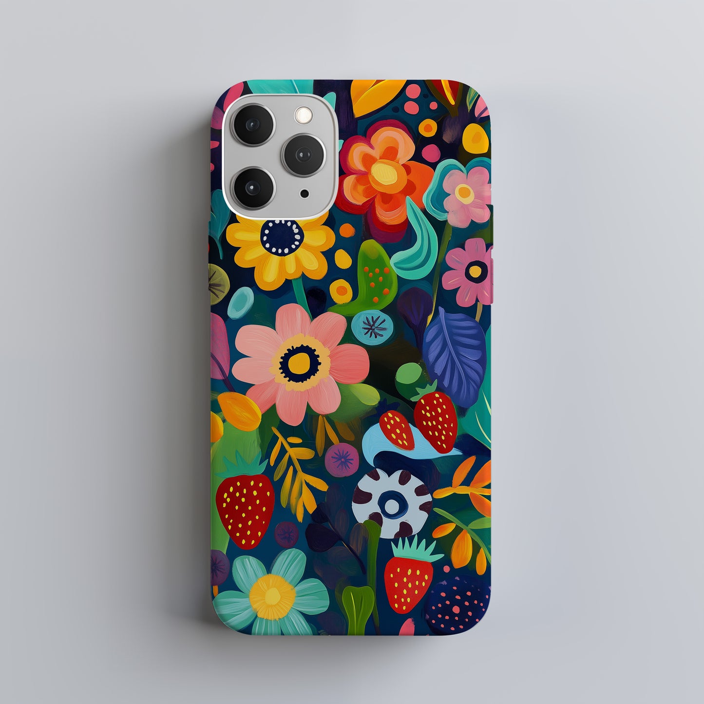 WhimsiBotanica Phone Case – Playful Florals with Everyday Protection