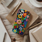 WhimsiBotanica Phone Case – Playful Florals with Everyday Protection