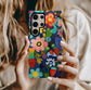 WhimsiBotanica Phone Case – Playful Florals with Everyday Protection