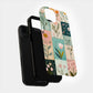 FloraPatch Phone Case – Vintage Floral Quilt Vibes with Everyday Protection
