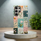 FloraPatch Phone Case – Vintage Floral Quilt Vibes with Everyday Protection