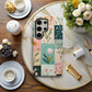 FloraPatch Phone Case – Vintage Floral Quilt Vibes with Everyday Protection