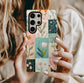 FloraPatch Phone Case – Vintage Floral Quilt Vibes with Everyday Protection