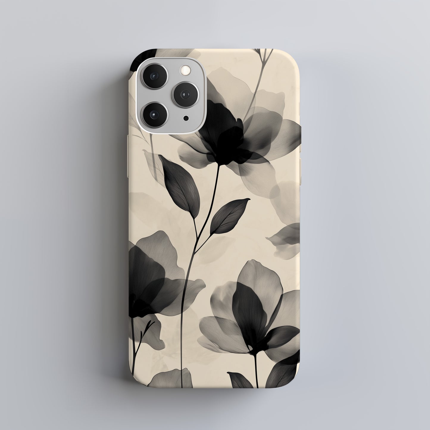 Ivory & Ink Phone Case – Minimalist Contrast with Everyday Protection