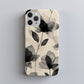 Ivory & Ink Phone Case – Minimalist Contrast with Everyday Protection