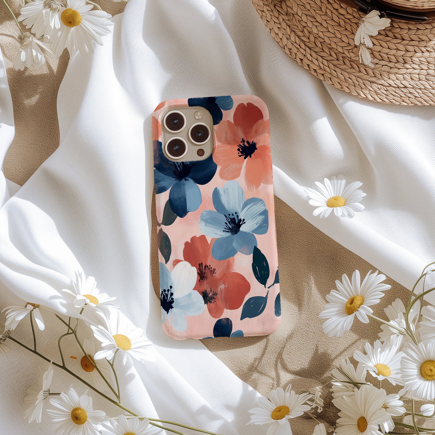 ColorBloom Phone Case – Vibrant Florals with Bold Personality & Everyday Protection