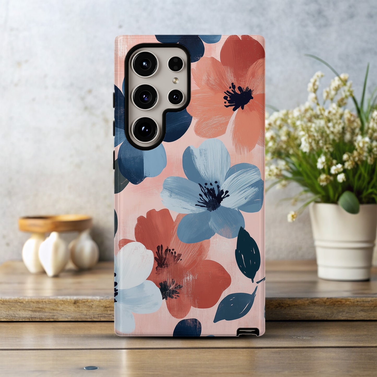 ColorBloom Phone Case – Vibrant Florals with Bold Personality & Everyday Protection