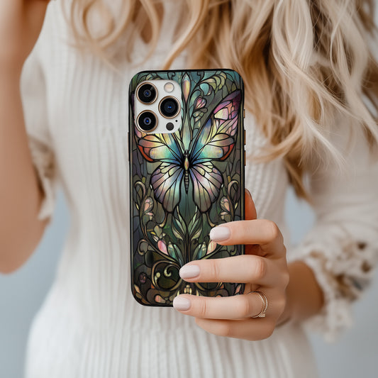 FloraFlare Butterfly Phone Case – Blooming Wings & Everyday Protection