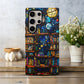 The Stellar Shelf Phone Case – Celestial Library Magic with Everyday Protection