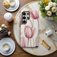 Tulip Whispers Phone Case – Soft Spring Blooms & Everyday Protection