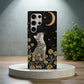 Celestial Meow Phone Case – Mystical Cats & Cosmic Charm with Everyday Protection