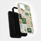 Quilted Blossoms Phone Case – Cozy Patchwork Florals with Everyday Protection