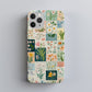 Quilted Blossoms Phone Case – Cozy Patchwork Florals with Everyday Protection