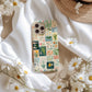 Quilted Blossoms Phone Case – Cozy Patchwork Florals with Everyday Protection