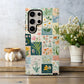 Quilted Blossoms Phone Case – Cozy Patchwork Florals with Everyday Protection