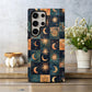 Cosmic Plaid Phone Case – Classic Pattern Meets Galactic Glow with Everyday Protection