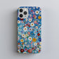 Wildbloom Canvas Phone Case – Vibrant Painted Florals with Everyday Protection