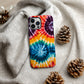 ColorRush Tie-Dye Phone Case – Retro Swirl & Everyday Protection in Bold, Bright Vibes