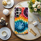 ColorRush Tie-Dye Phone Case – Retro Swirl & Everyday Protection in Bold, Bright Vibes