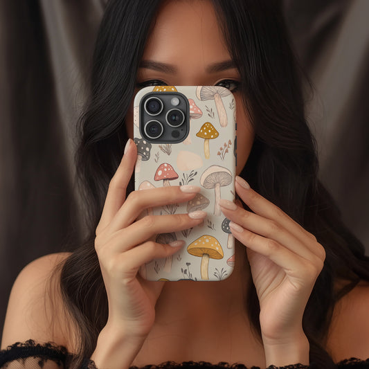 Funky Fungi Phone Case – Whimsical Mushrooms & Everyday Protection with Cottagecore Charm