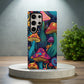 Groovy Shroomscape Phone Case – Retro Mushrooms & Everyday Protection with Psychedelic Vibes