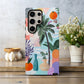Tropical Collage Vibes Phone Case – Retro Summer Aesthetic with Everyday Protection