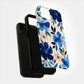 Blue Bloom Whispers Phone Case – Watercolor Florals with Everyday Elegance & Protection