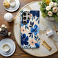 Blue Bloom Whispers Phone Case – Watercolor Florals with Everyday Elegance & Protection