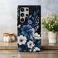 Starlit Garden Bloom Phone Case – Midnight Florals with Celestial Elegance & Everyday Protection