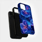 Lunar Bloom Glow Phone Case – Ethereal Neon Florals with Cosmic Radiance & Durable Protection