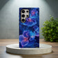 Lunar Bloom Glow Phone Case – Ethereal Neon Florals with Cosmic Radiance & Durable Protection