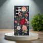 Embroidered Rose Elegance Phone Case – Boho Floral Stitchwork with Lasting Protection