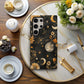Celestial Wildflower Phone Case – Boho Moon & Stars Floral Design